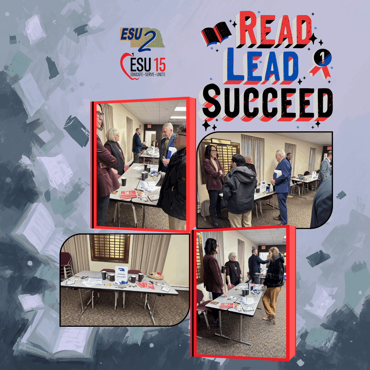 literacy coaches engaging with nebraska senators